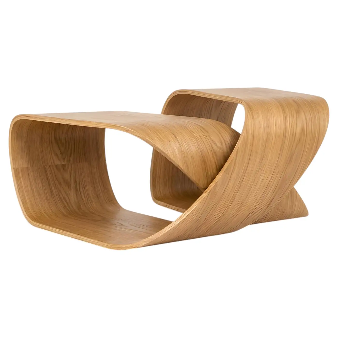 Sculptural Bentwood Parametric Coffee Table